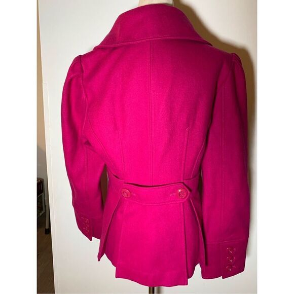 Pink pea coat size small - Picture 2 of 3